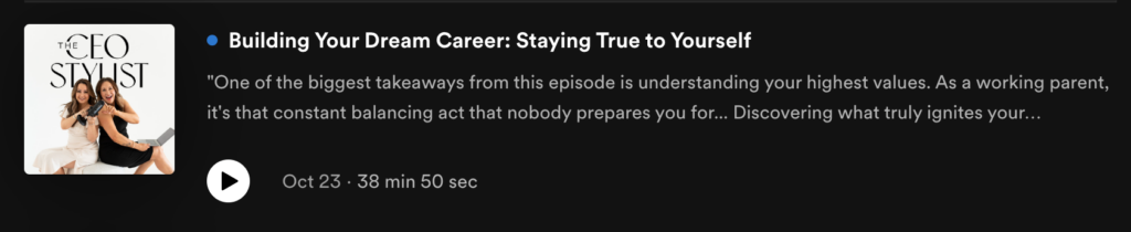 the ceo stylist, ahir podcast, hairdresser podcast, mum podcast, australian podcast, business podcast, start up podcast, 